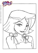 Totally Spies kleurplaat 27